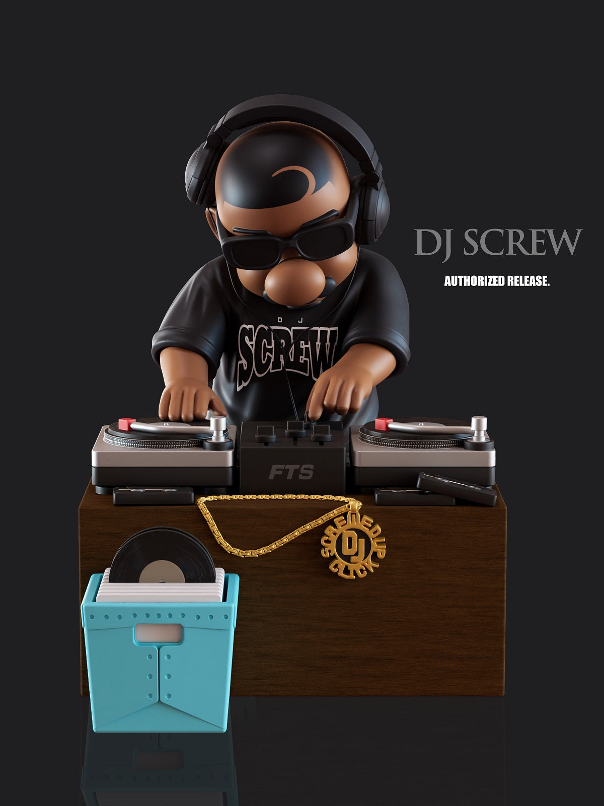 DJ SCREW FROM THE SOUTH - FIGURE (PART 2) – Jorgey | Art By Jorge