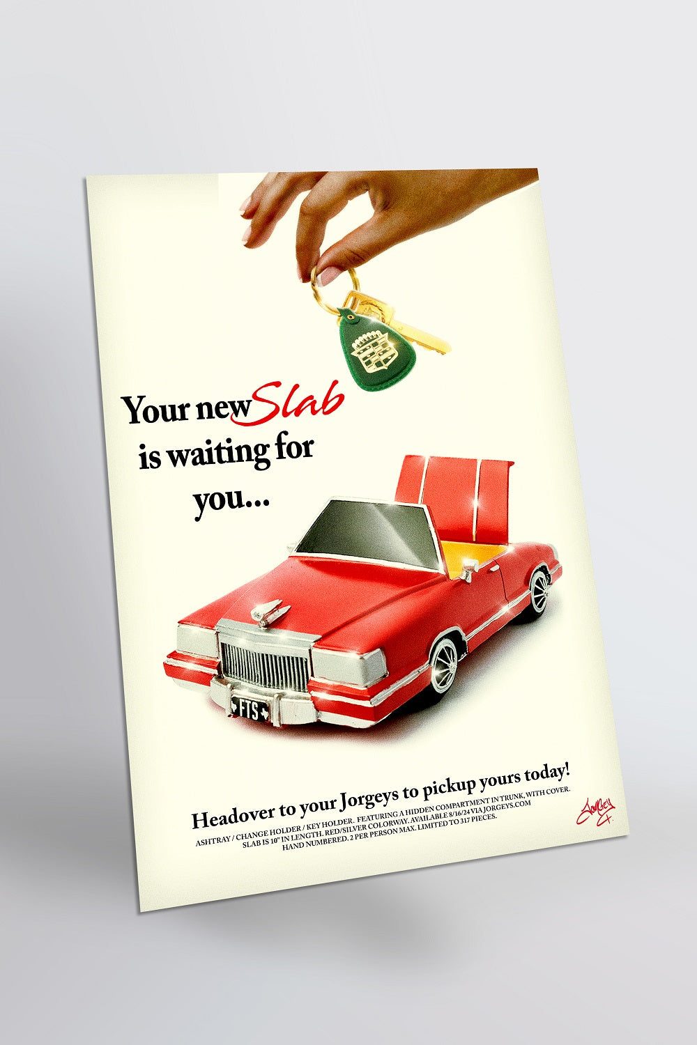 THE SLAB TRAY: POSTER PRINT #2