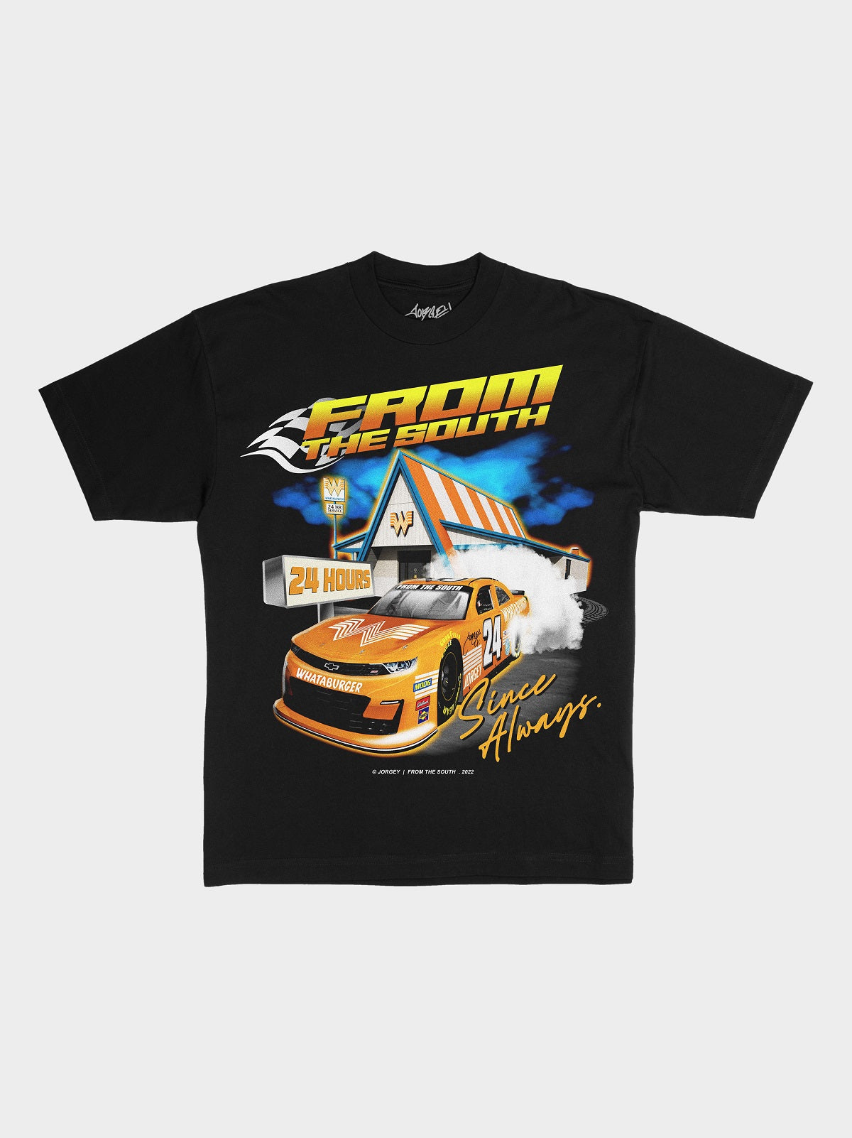 FROM THE SOUTH VINTAGE - BLK TEE