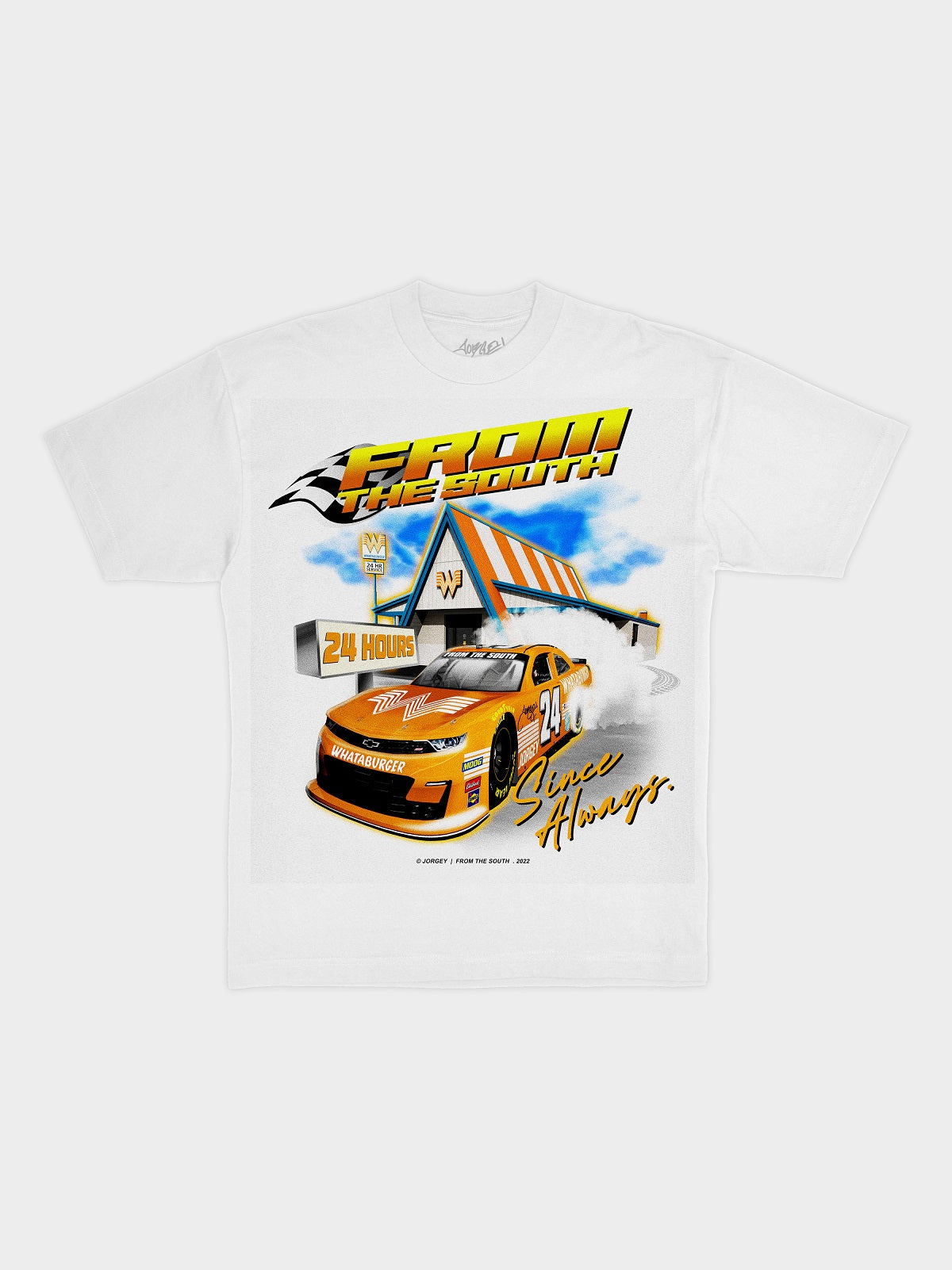 FROM THE SOUTH VINTAGE - WHITE TEE