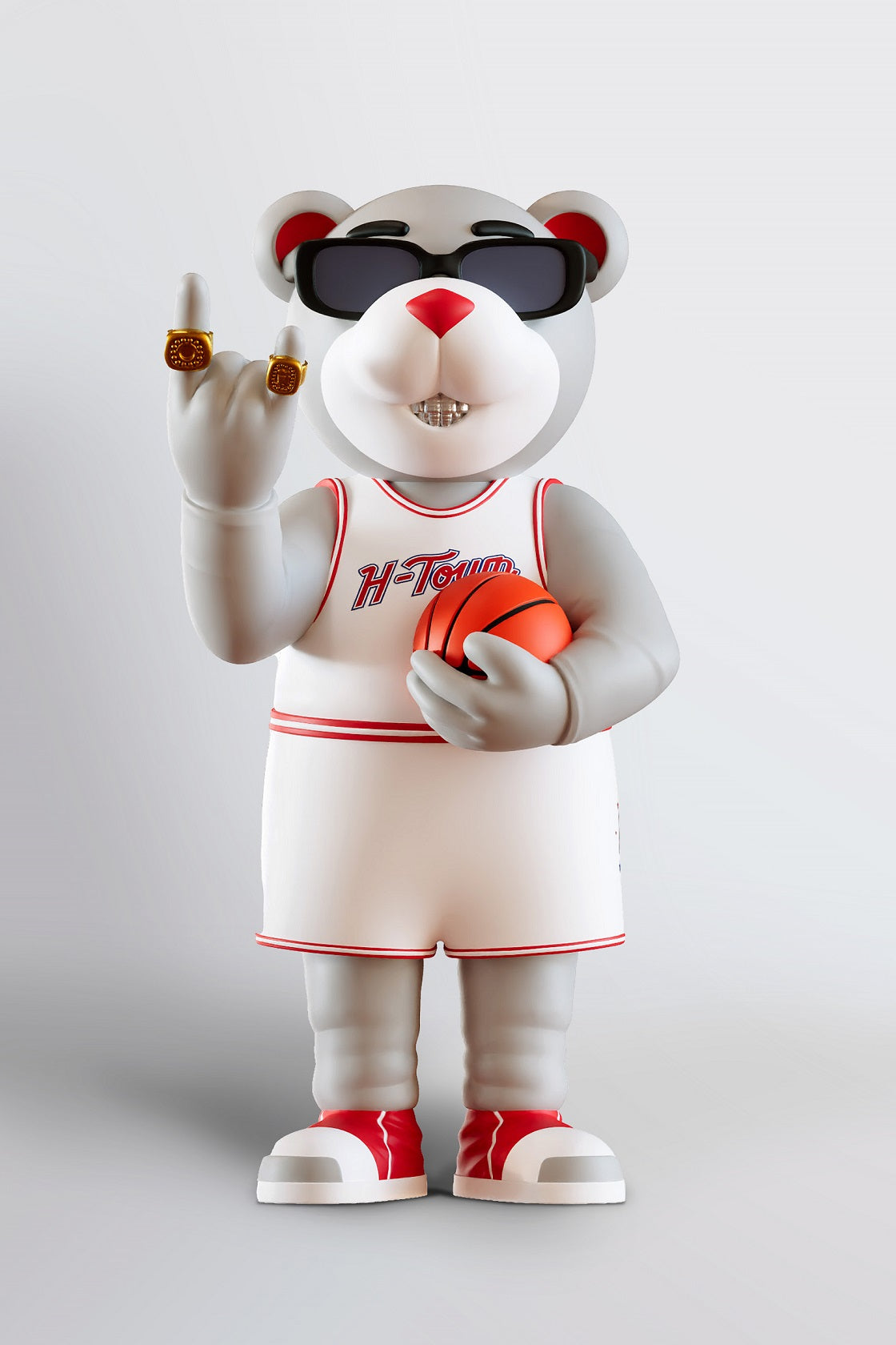 CLUTCH FROM THE SOUTH - FIGURE (HOUSTON ROCKETS) – Jorgey | Art By
