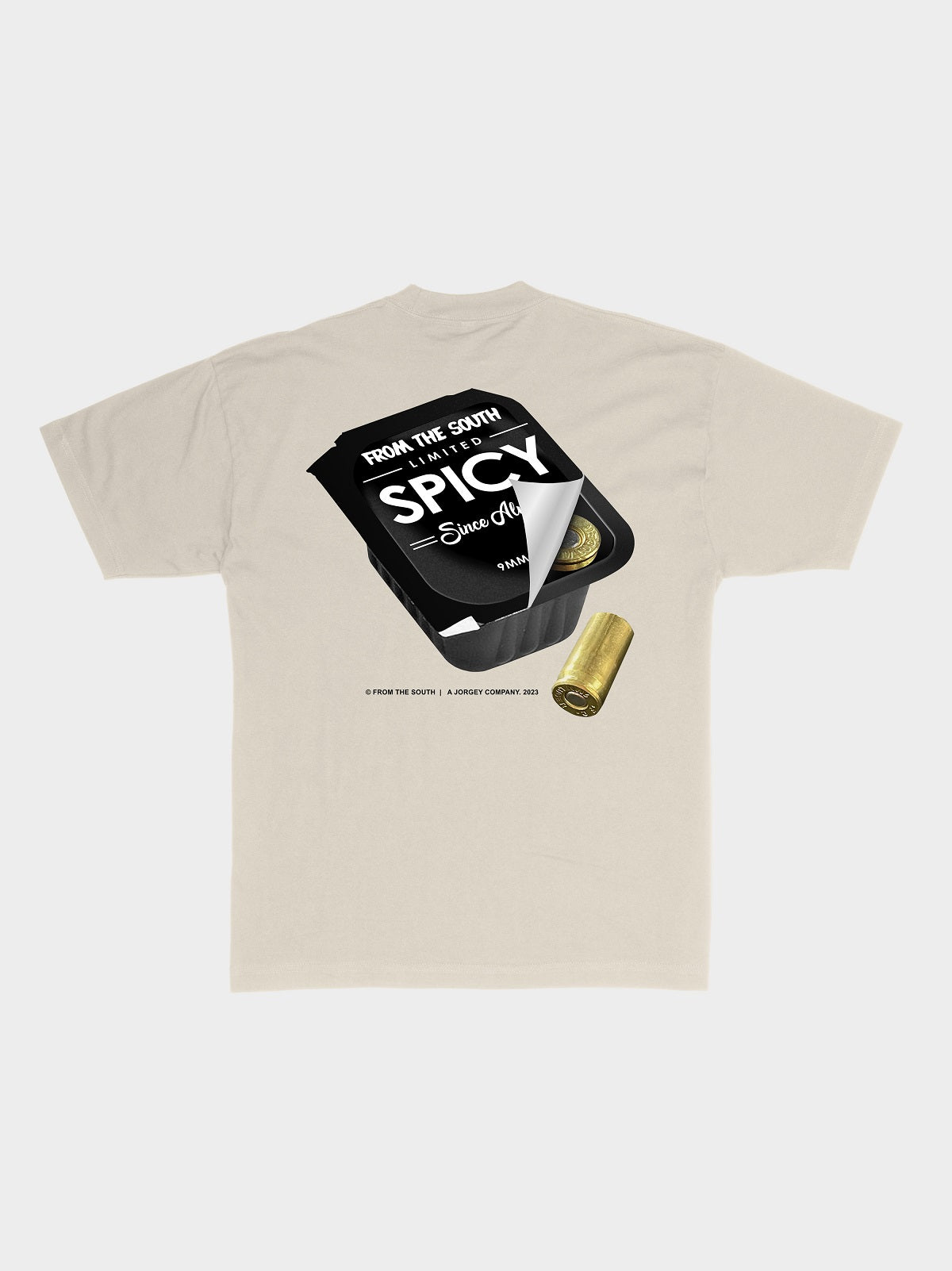 FROM THE SOUTH - SPICY TEE (CRM)