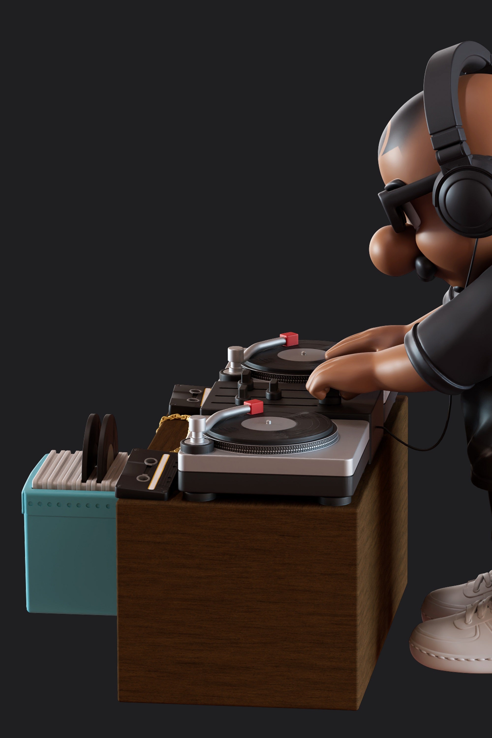 DJ SCREW FROM THE SOUTH - FIGURE (PART 2) – Jorgey | Art By Jorge