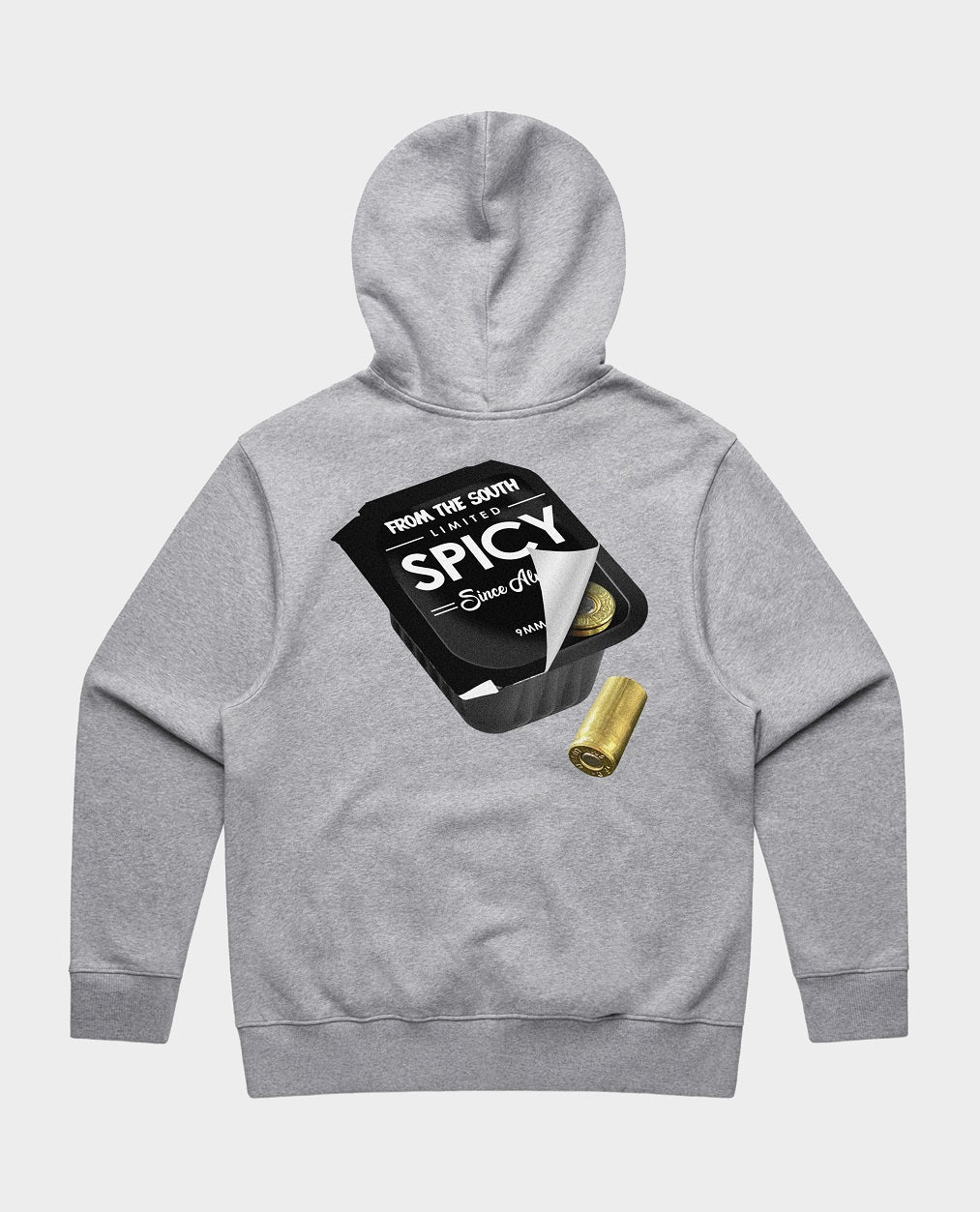 FROM THE SOUTH SPICY - GRY HOODIE