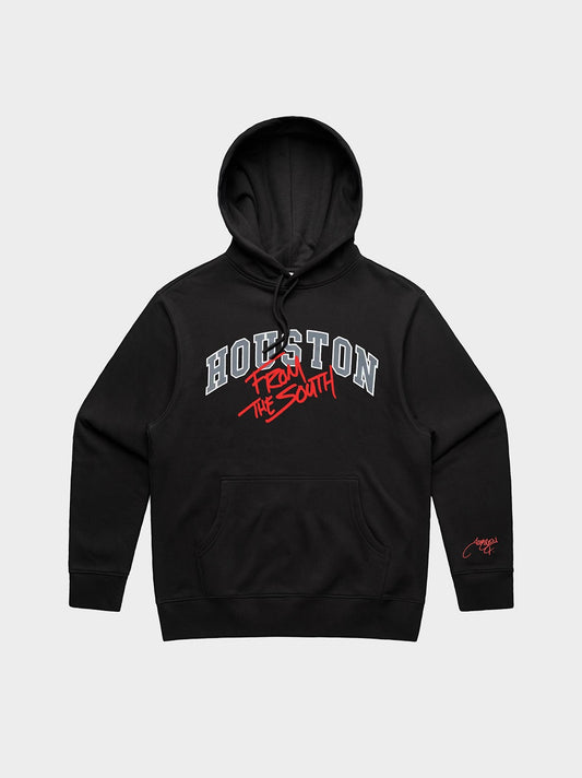 HOUSTON FROM THE SOUTH - HOODIE (BLK)