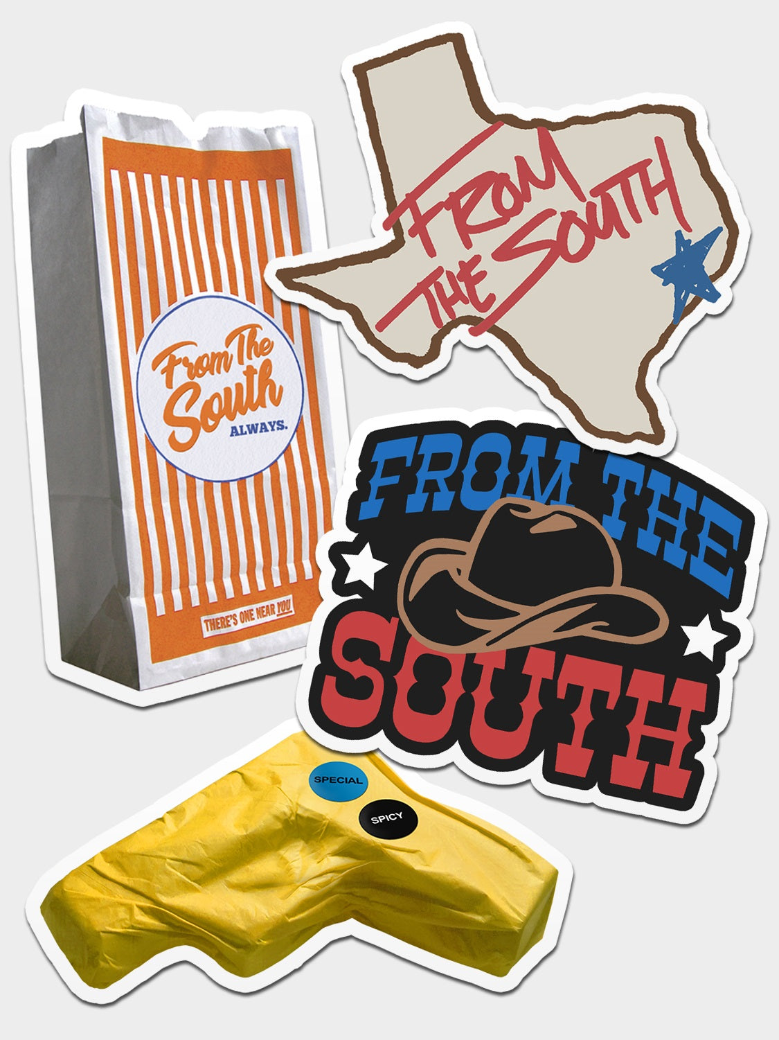 FROM THE SOUTH - STICKER PACK